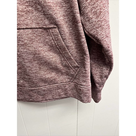 Under Armour Hoddie‎ Loose Mens Large Red Long Sleeves Pullover Logo Medium - Picture 4 of 9